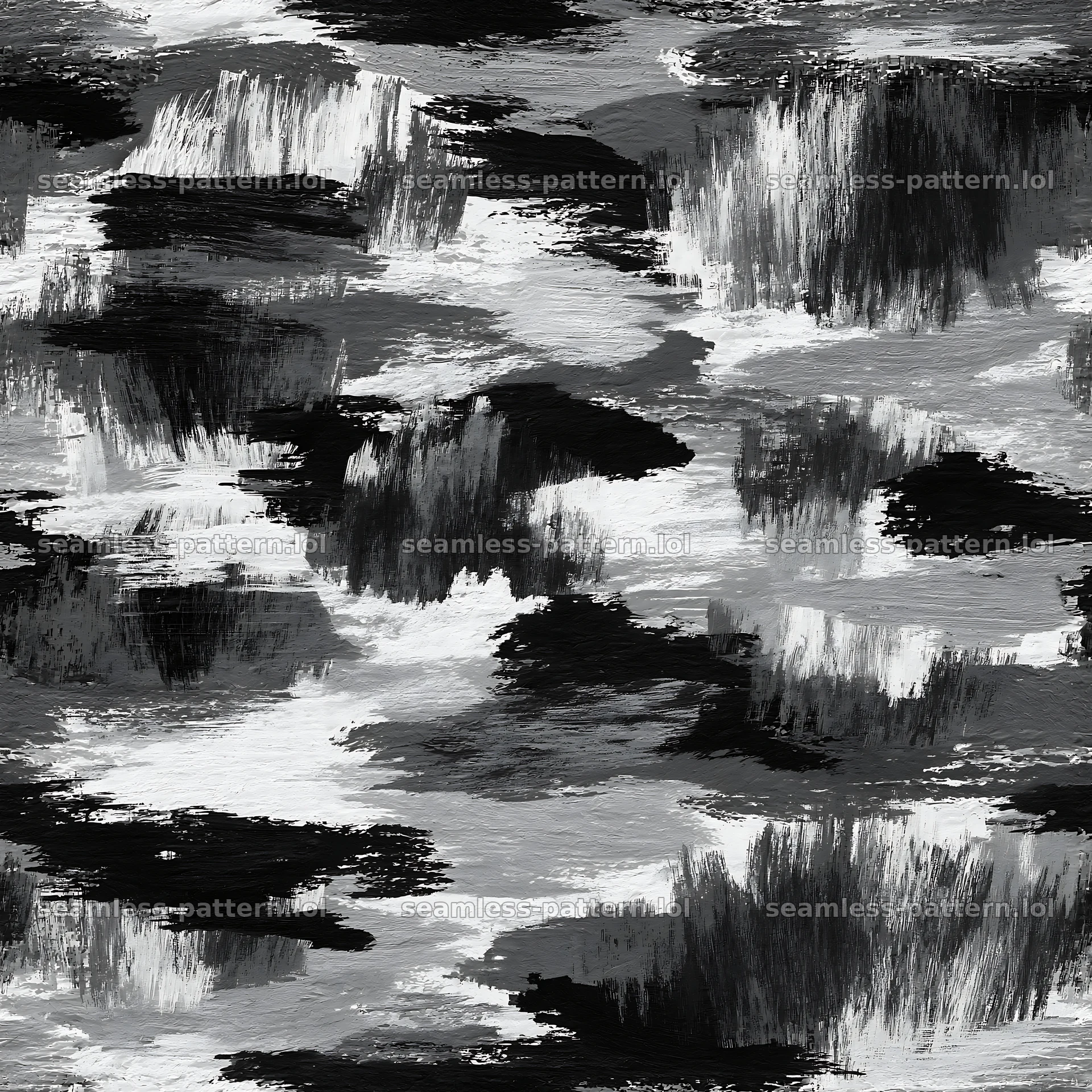 Seamless olive camouflage brushstroke pattern — seamless tileable pattern
