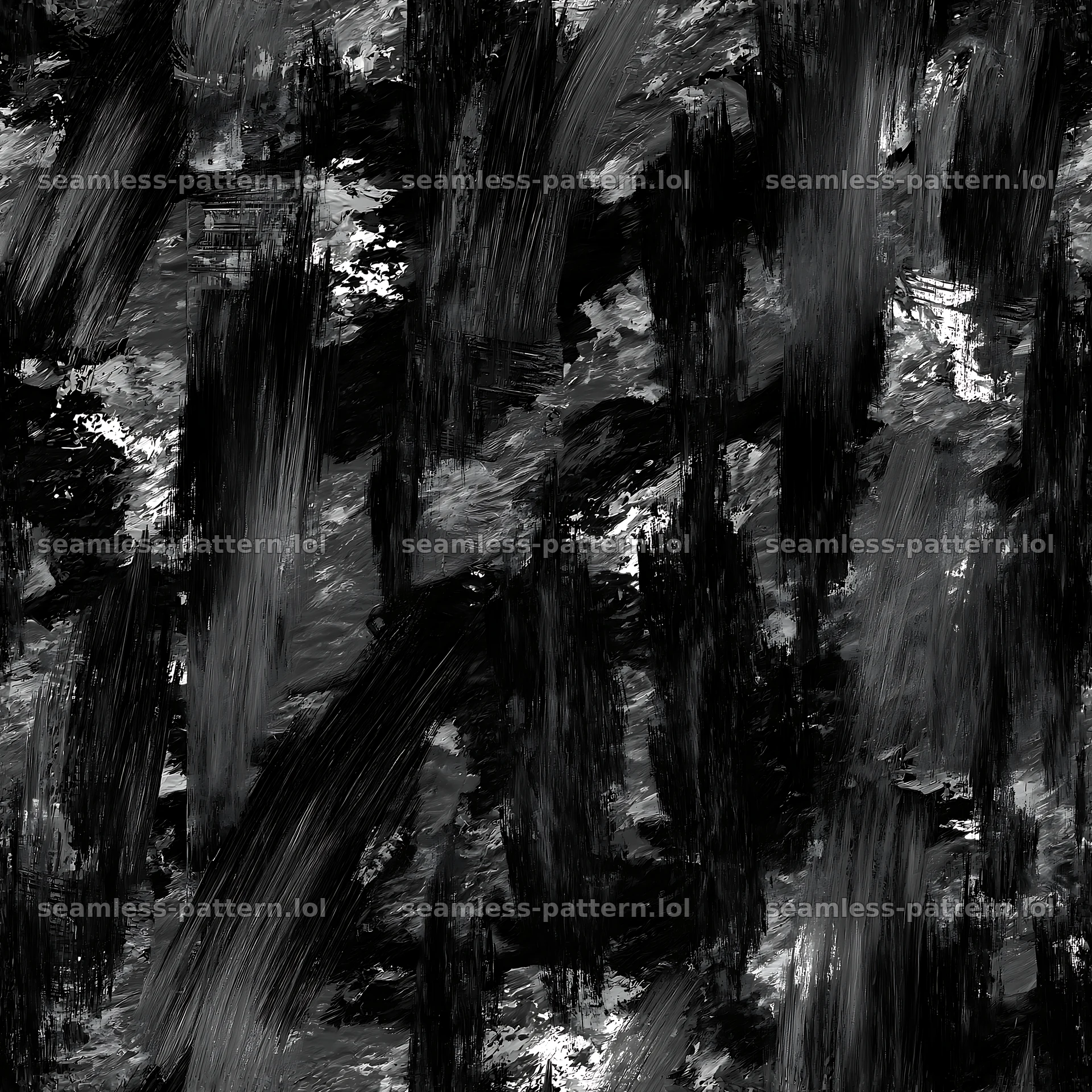 Seamless woodland camouflage brushstroke pattern design — seamless tileable pattern