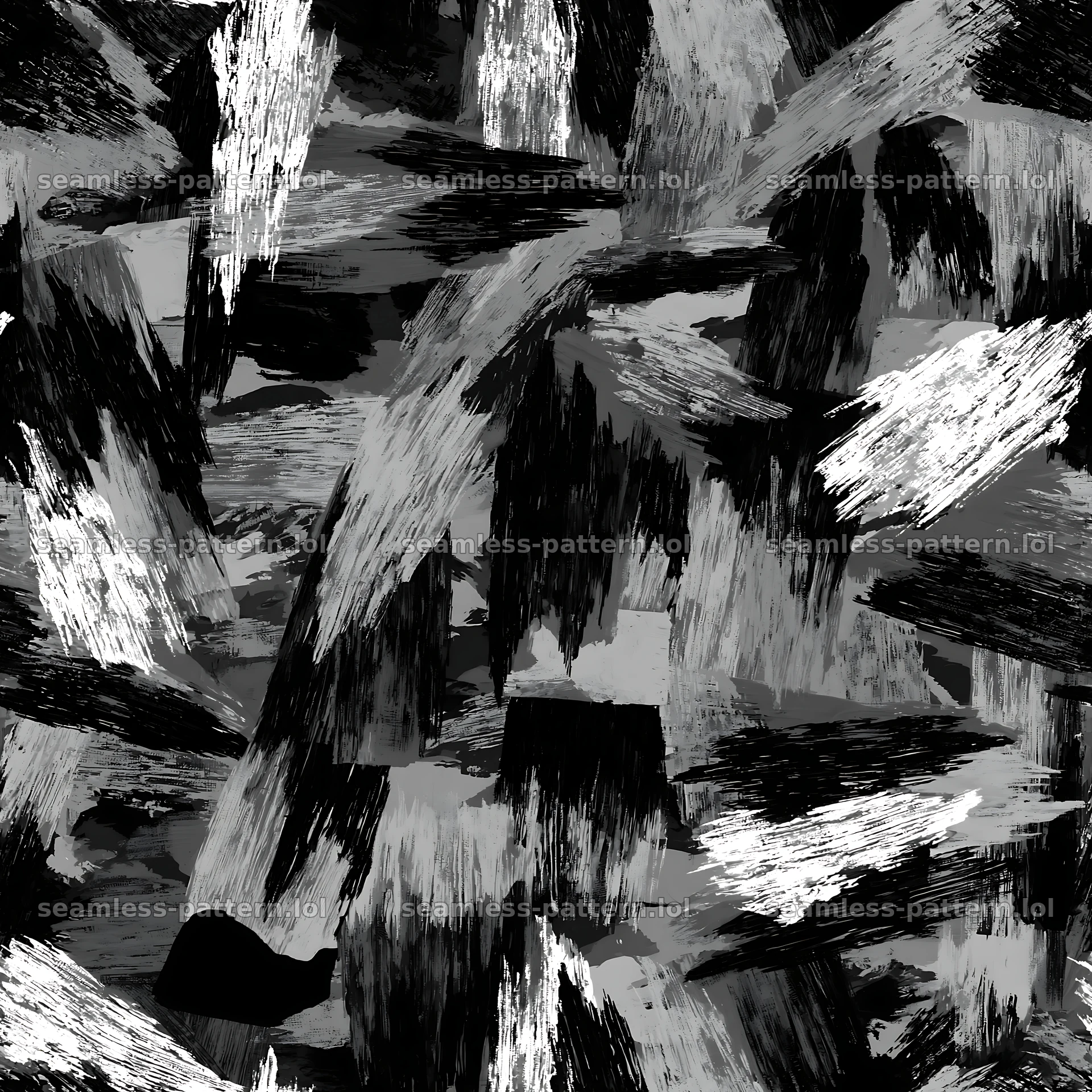 Seamless urban camouflage brushstroke pattern for fabric and wallpaper — seamless tileable pattern