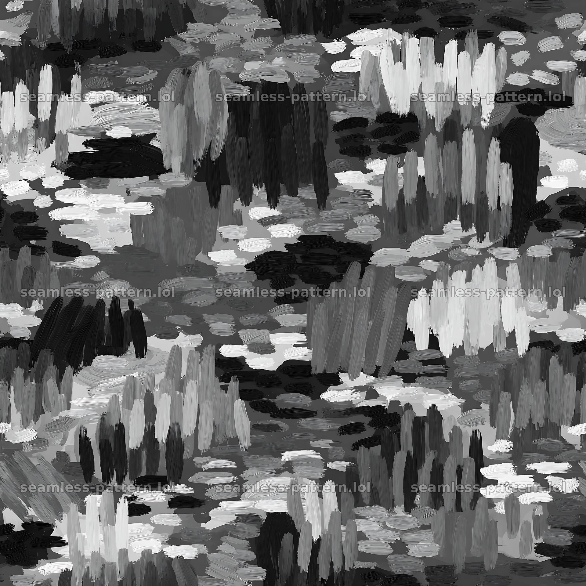 Seamless green camouflage brushstroke pattern — seamless tileable pattern