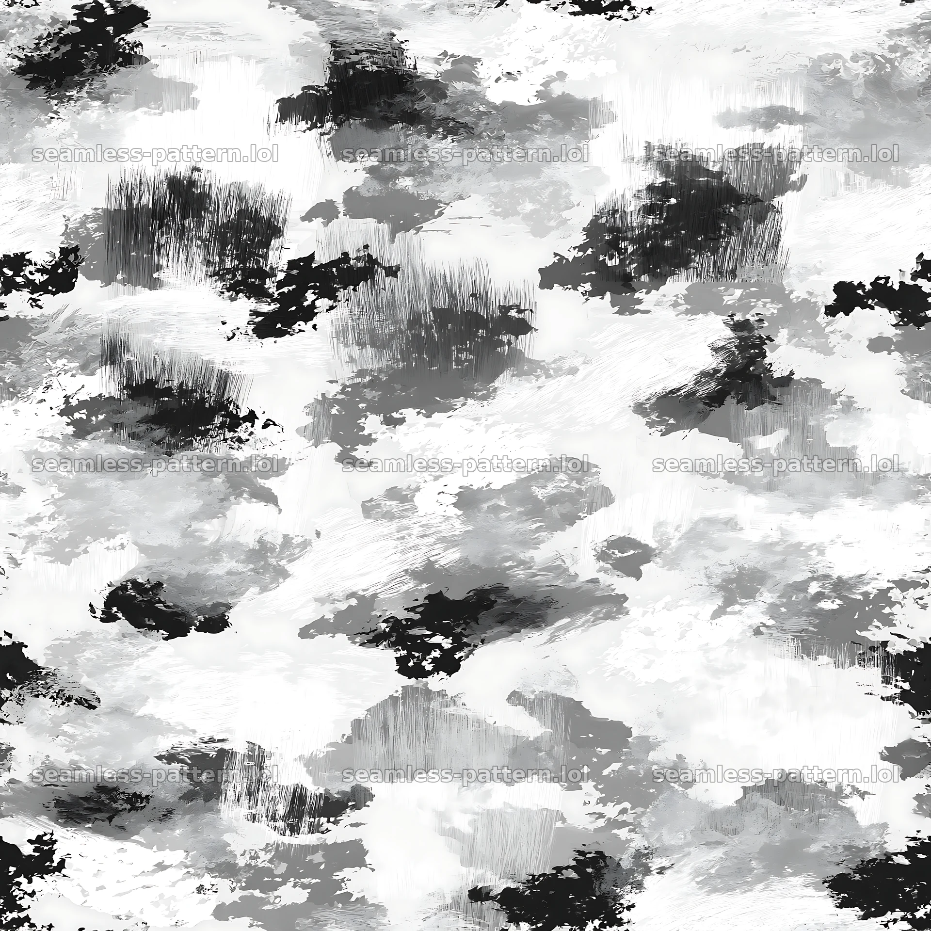 Seamless arctic camouflage brushstroke pattern design for textiles — seamless tileable pattern