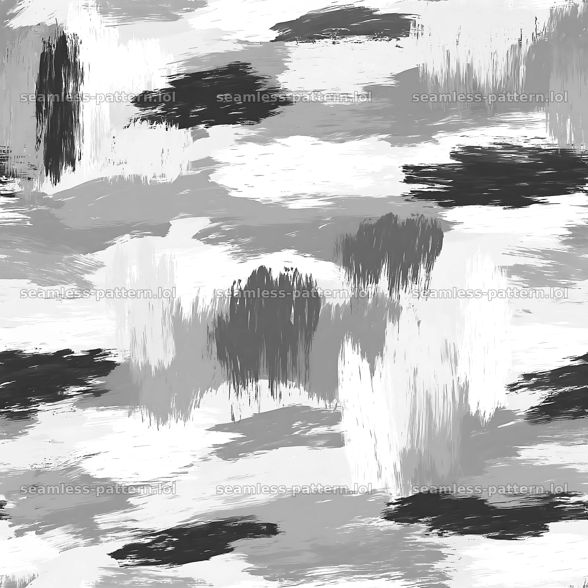 Seamless woodland camouflage brushstroke pattern for textiles — seamless tileable pattern