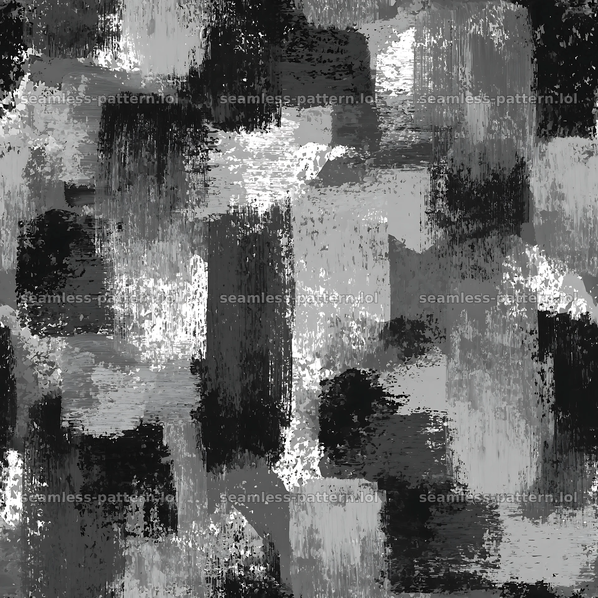 Seamless gray camouflage brushstroke pattern for fabric and wallpaper — seamless tileable pattern