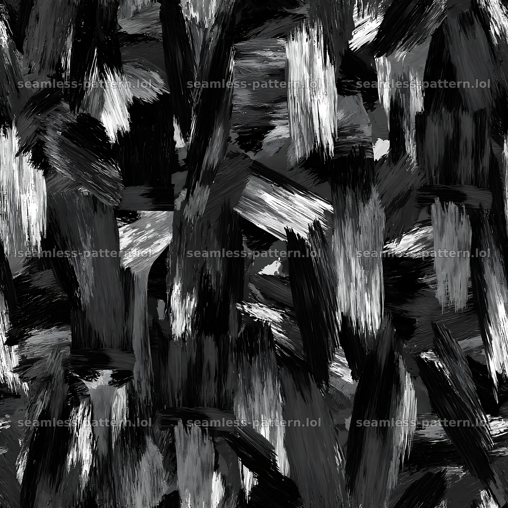 Seamless woodland camouflage brushstroke pattern — seamless tileable pattern