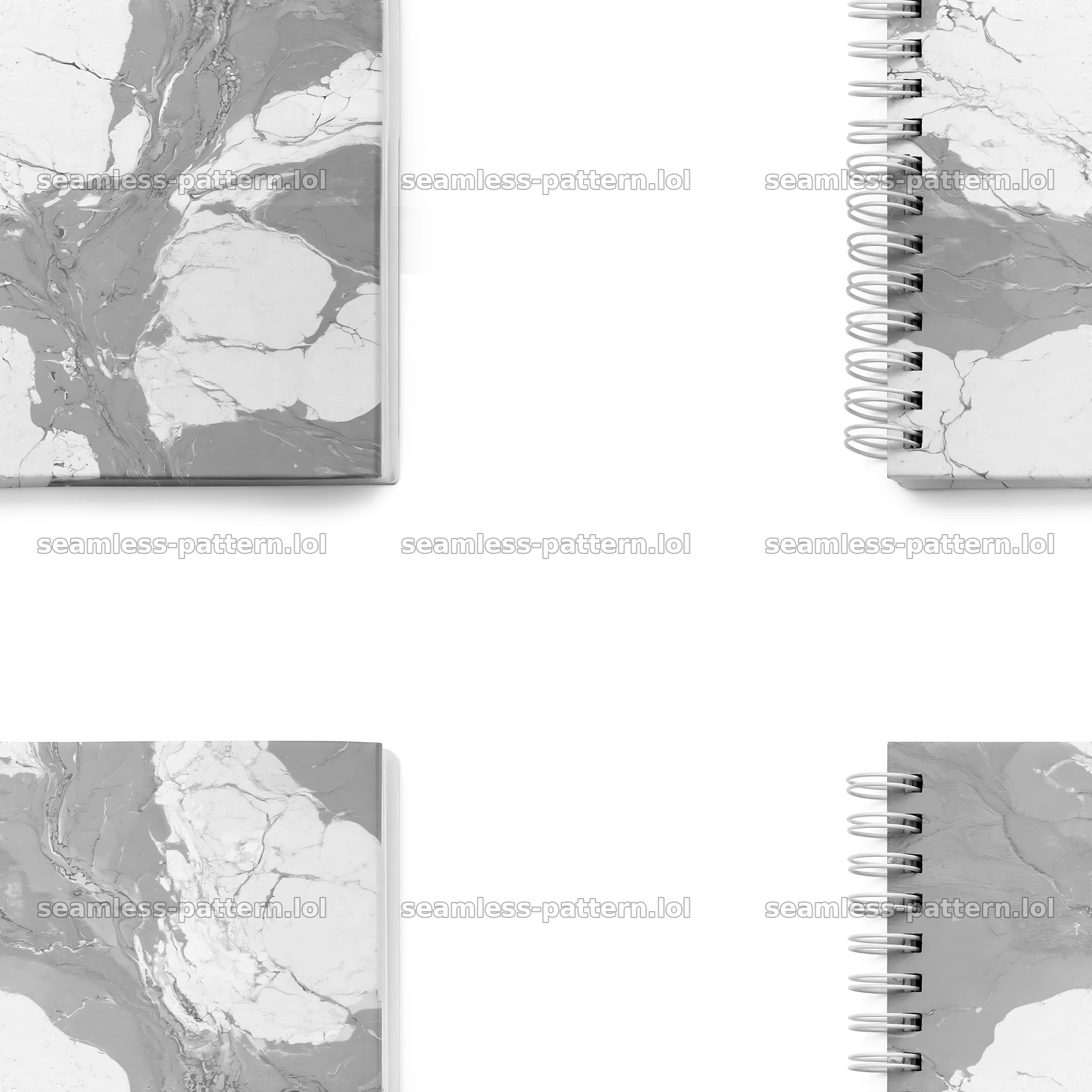 Elegant colorful marble seamless pattern for notebook stationery — seamless tileable pattern
