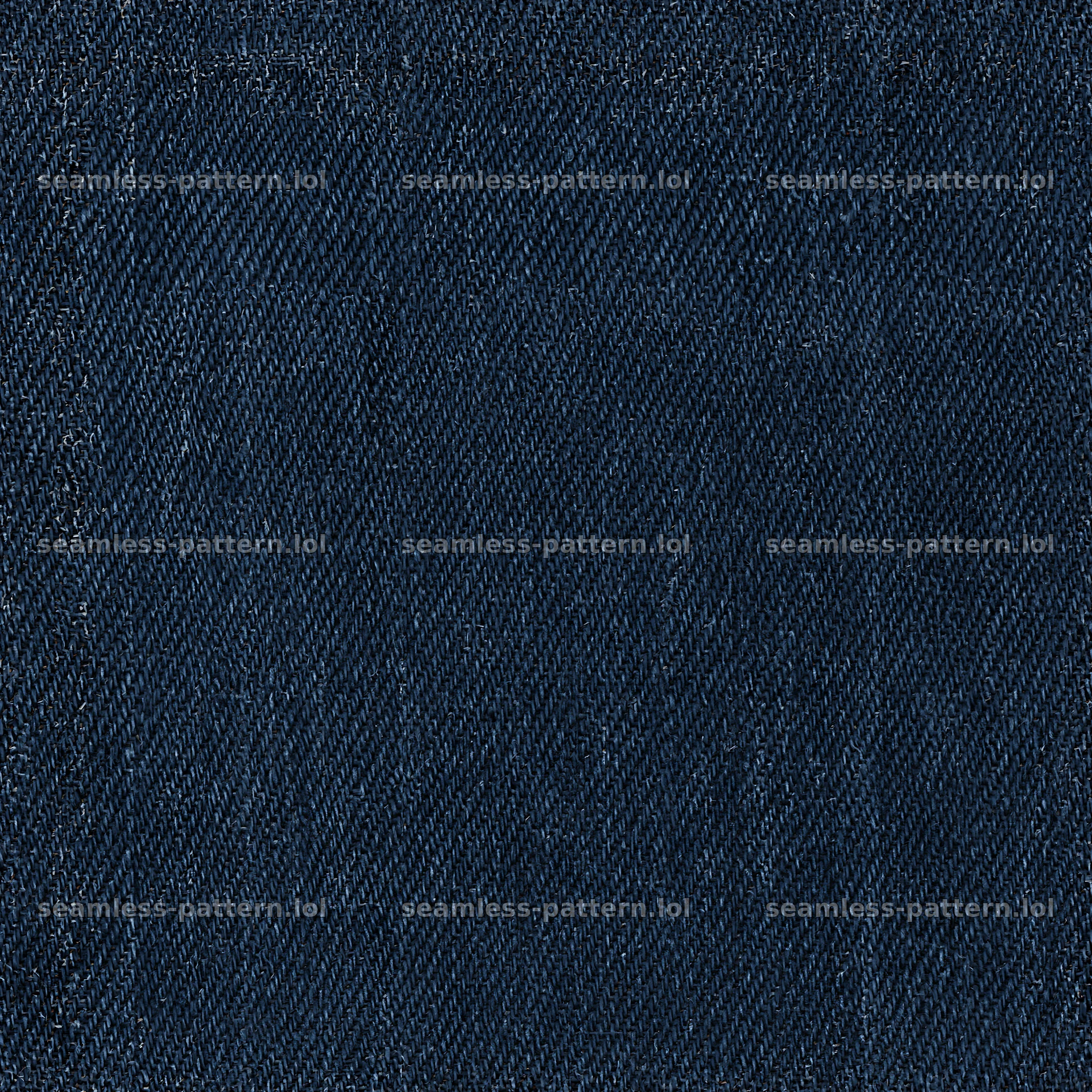 Seamless dark wash denim texture for fabric and wallpaper — seamless tileable pattern