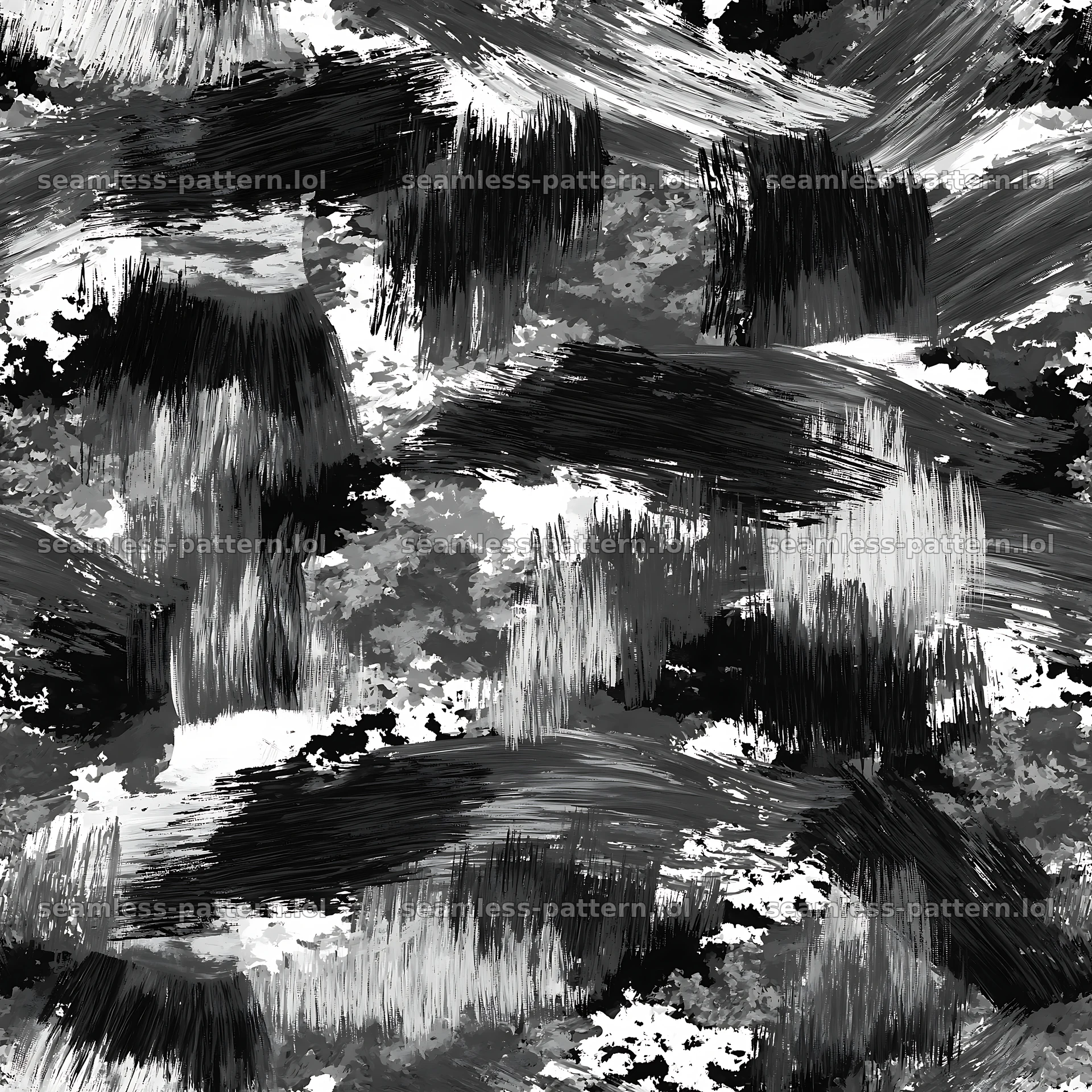 Seamless olive camouflage brushstroke pattern — seamless tileable pattern