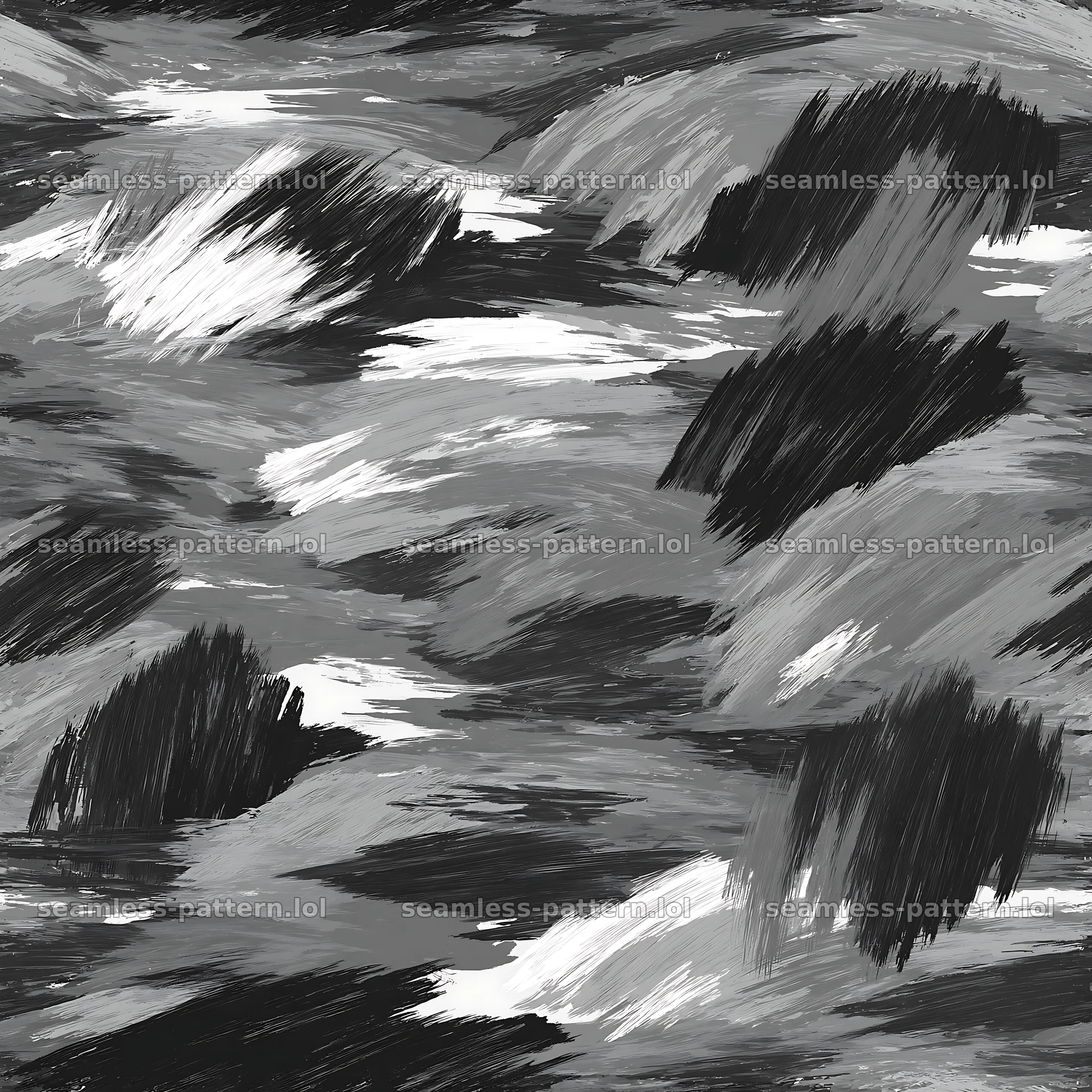 Seamless brown camouflage brushstroke pattern — seamless tileable pattern