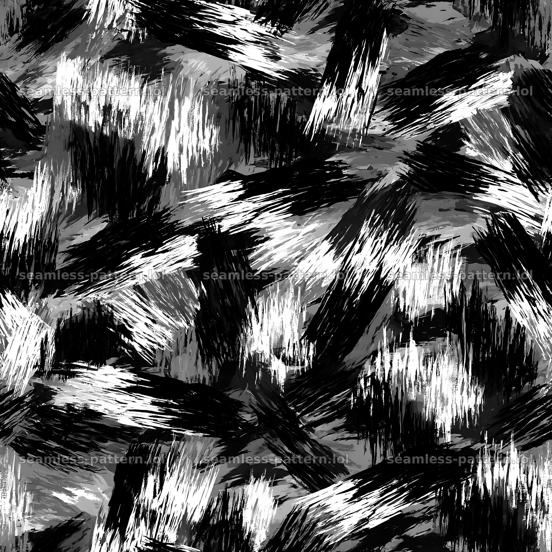 Seamless urban camouflage brushstroke pattern for textiles — seamless tileable pattern