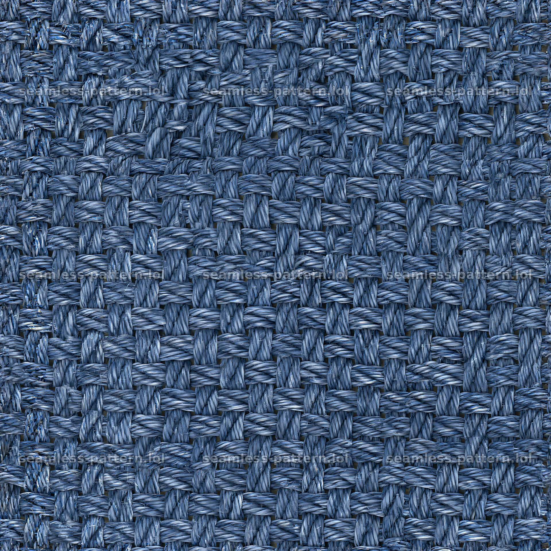 Tileable denim fabric texture with woven pattern — seamless tileable pattern
