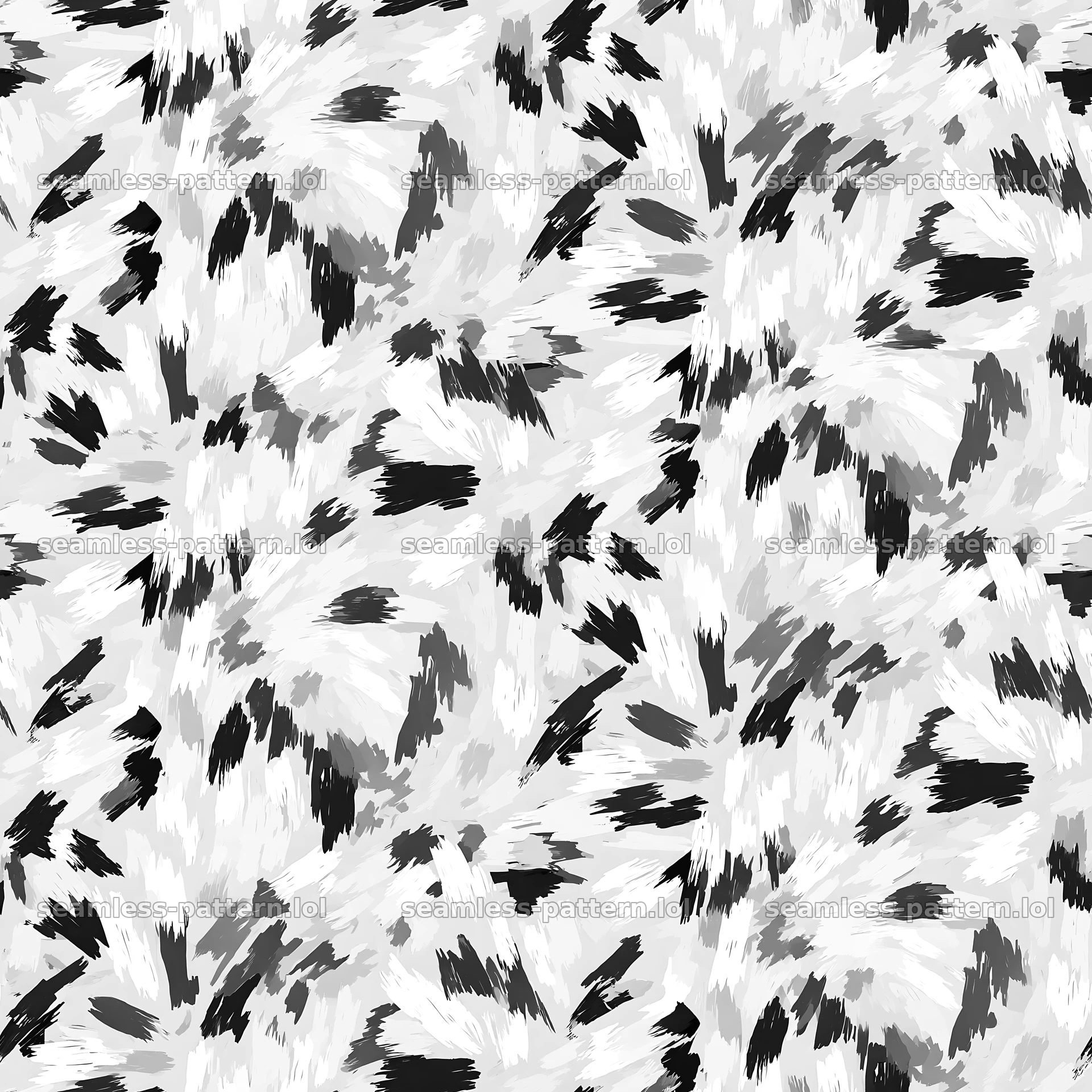 Seamless arctic camouflage brushstroke pattern — seamless tileable pattern