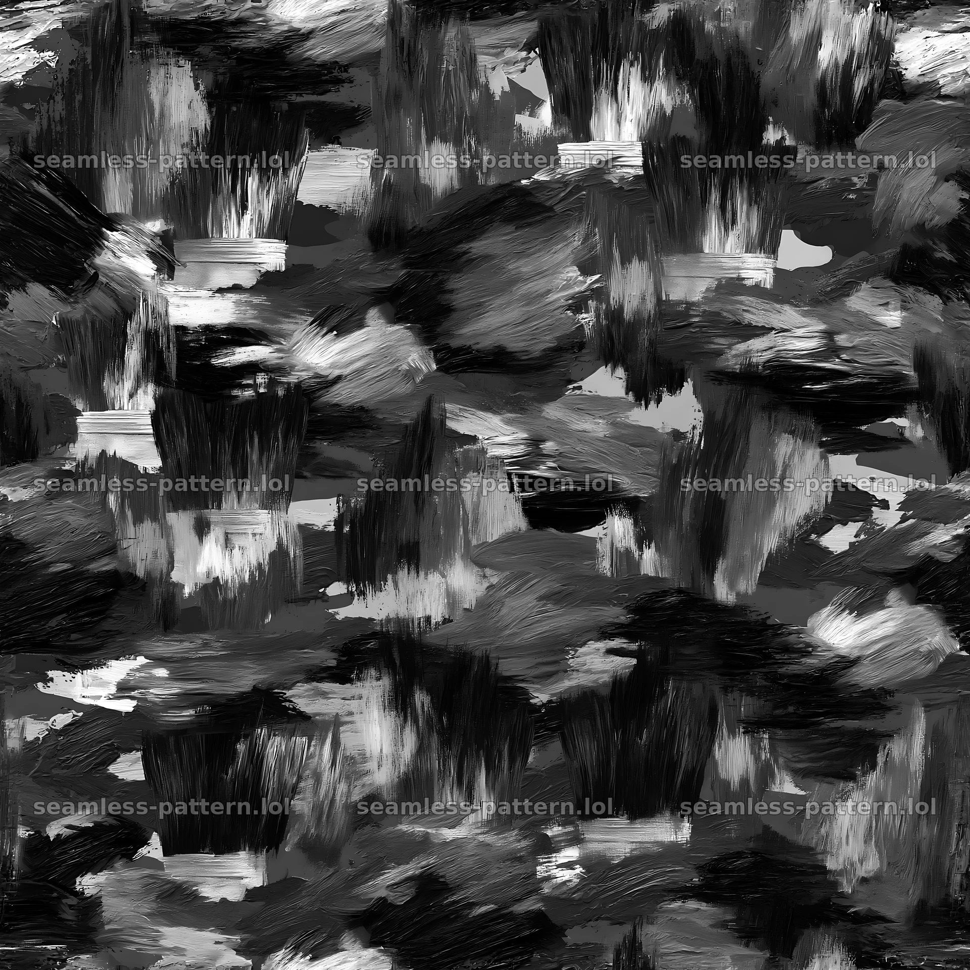Seamless green camouflage brushstroke pattern — seamless tileable pattern