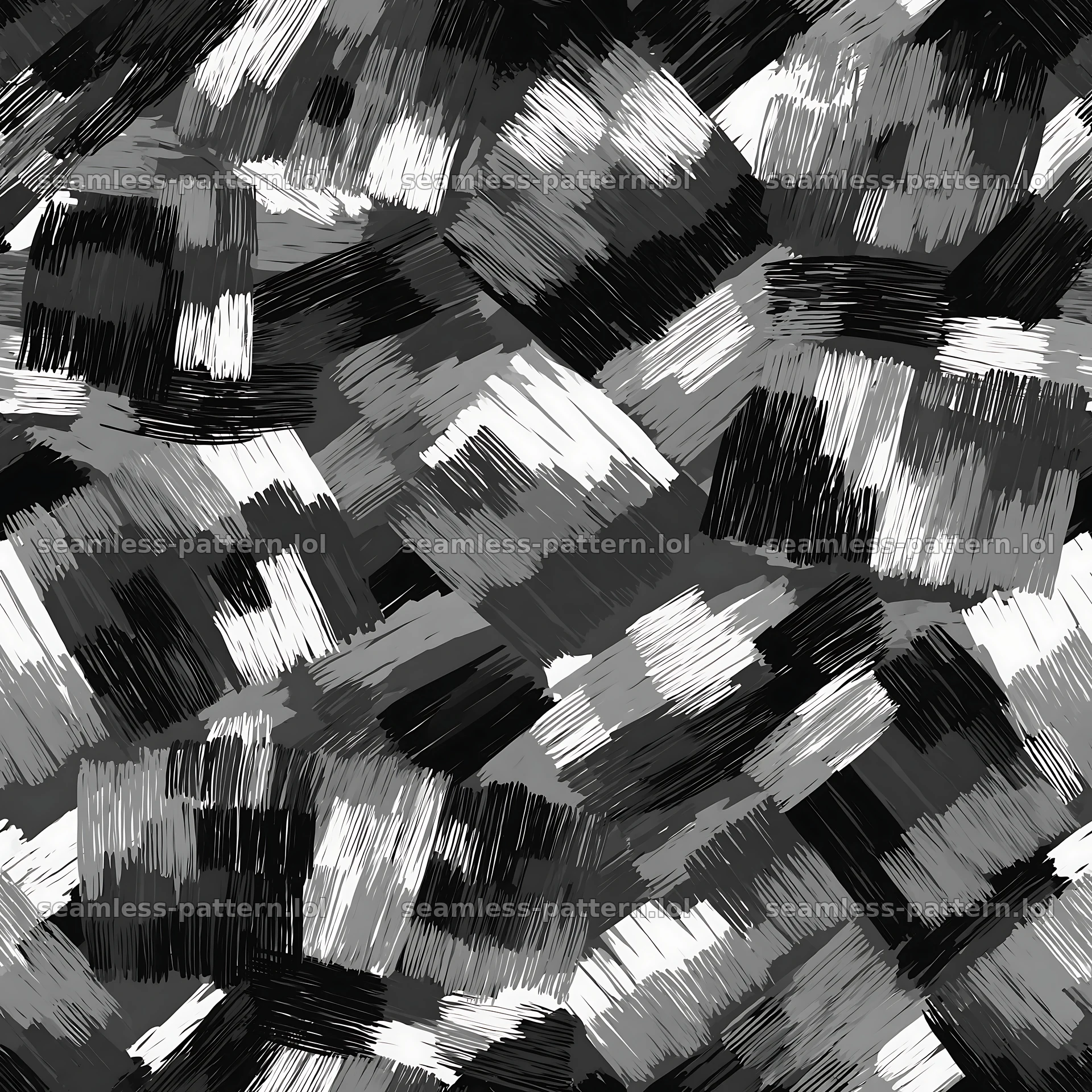 Seamless green camouflage brushstroke pattern — seamless tileable pattern