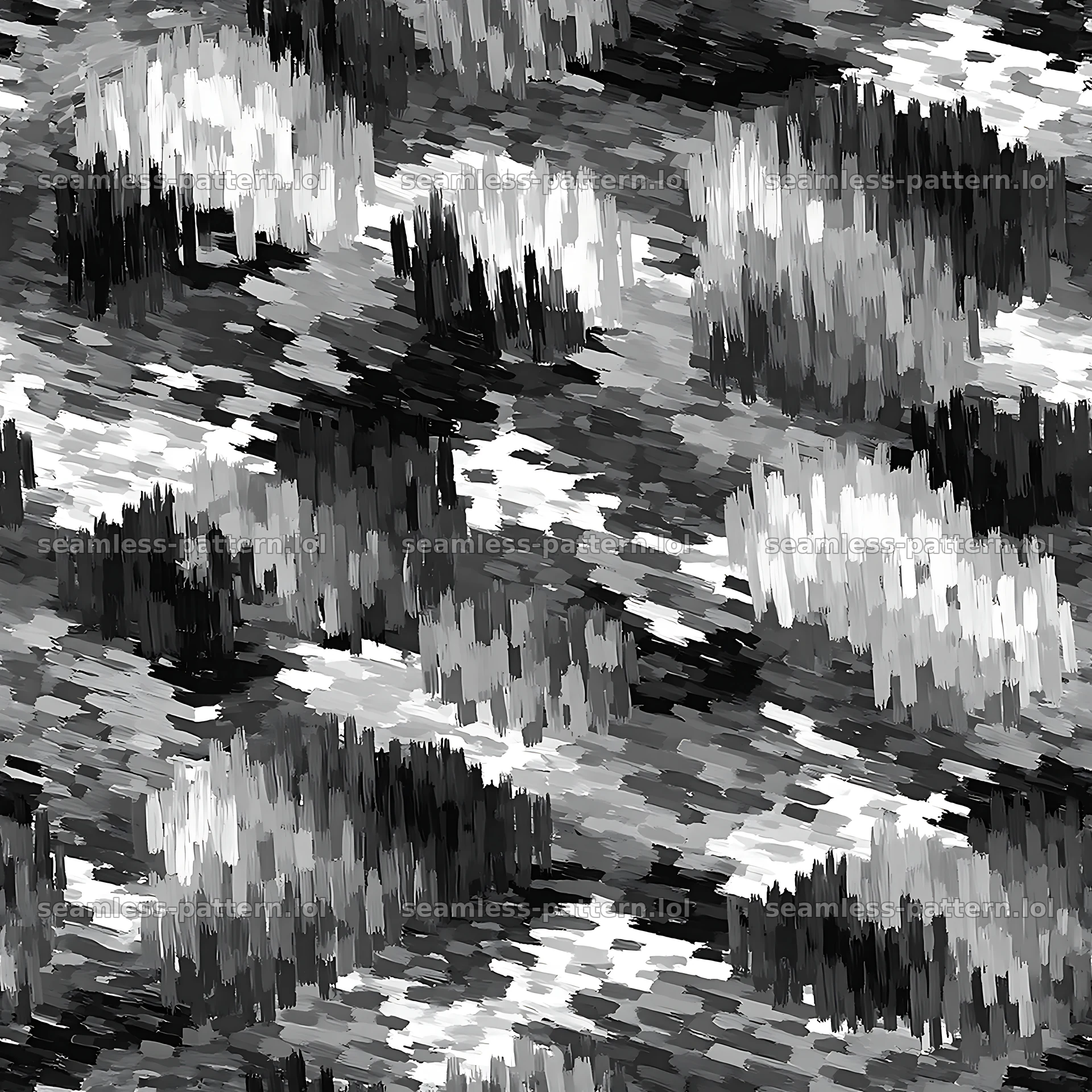 Seamless green camouflage brushstroke pattern — seamless tileable pattern