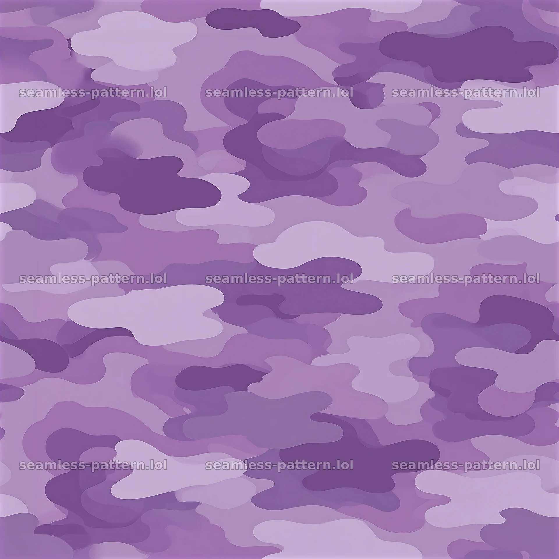 Purple monochrome camouflage repeat pattern for various uses — seamless tileable pattern at 8192x8192