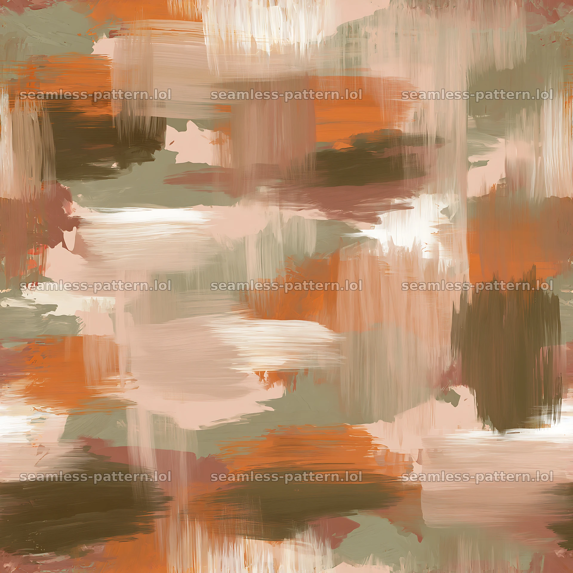 Seamless desert camouflage brushstroke pattern — seamless tileable pattern
