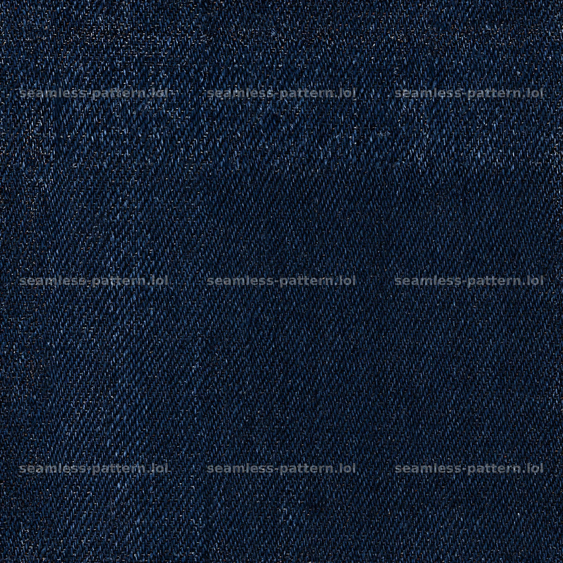 Seamless dark wash denim texture for fabric and wallpaper — seamless tileable pattern