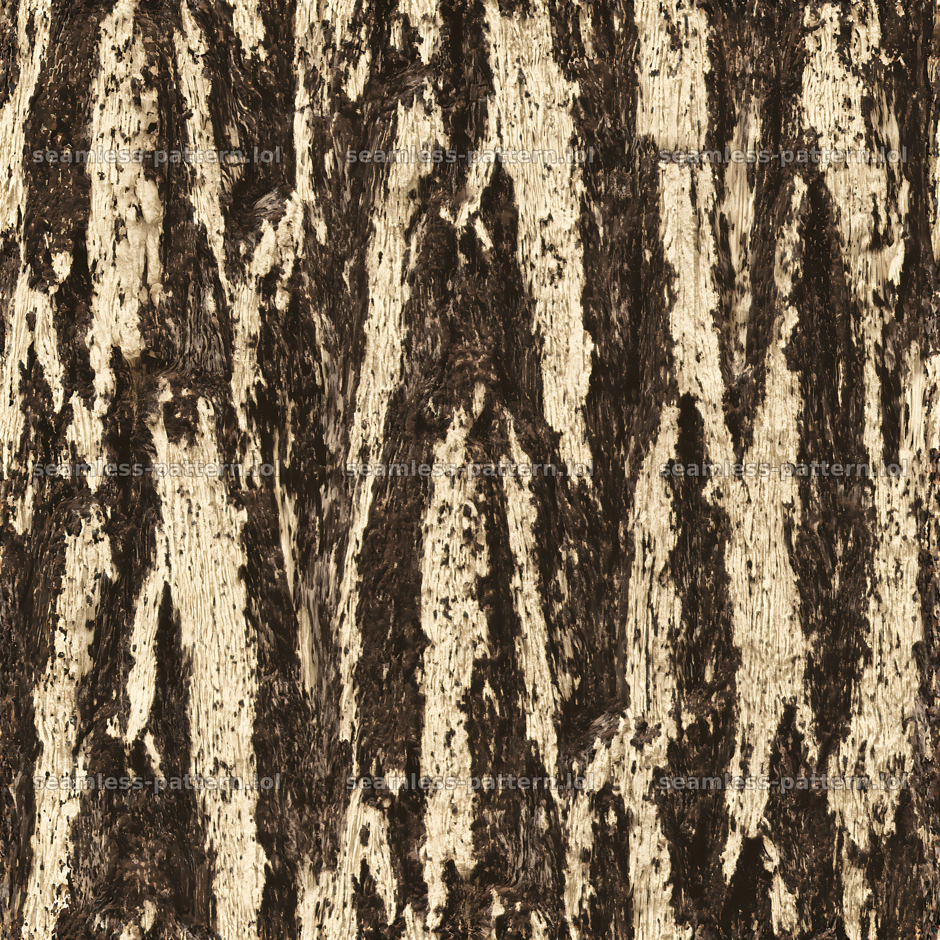 Seamless warm brown bark pattern for textiles and wallpaper — seamless tileable pattern