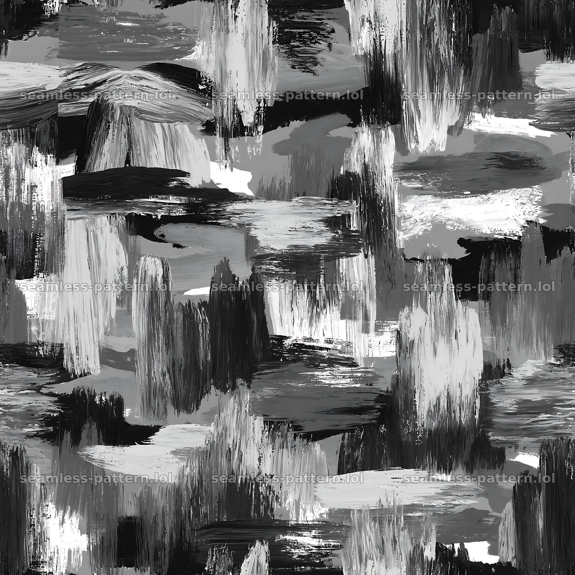 Seamless green camouflage brushstroke pattern — seamless tileable pattern