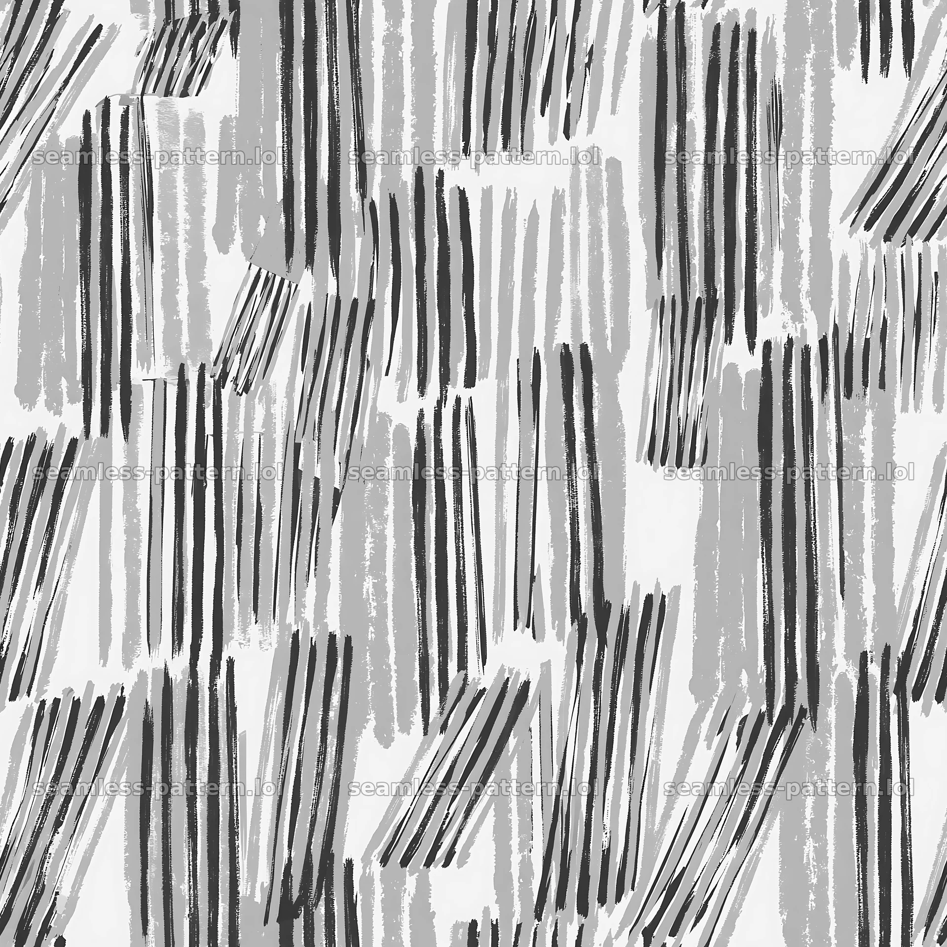 Modern monochrome brushstroke seamless pattern for textiles — seamless tileable pattern