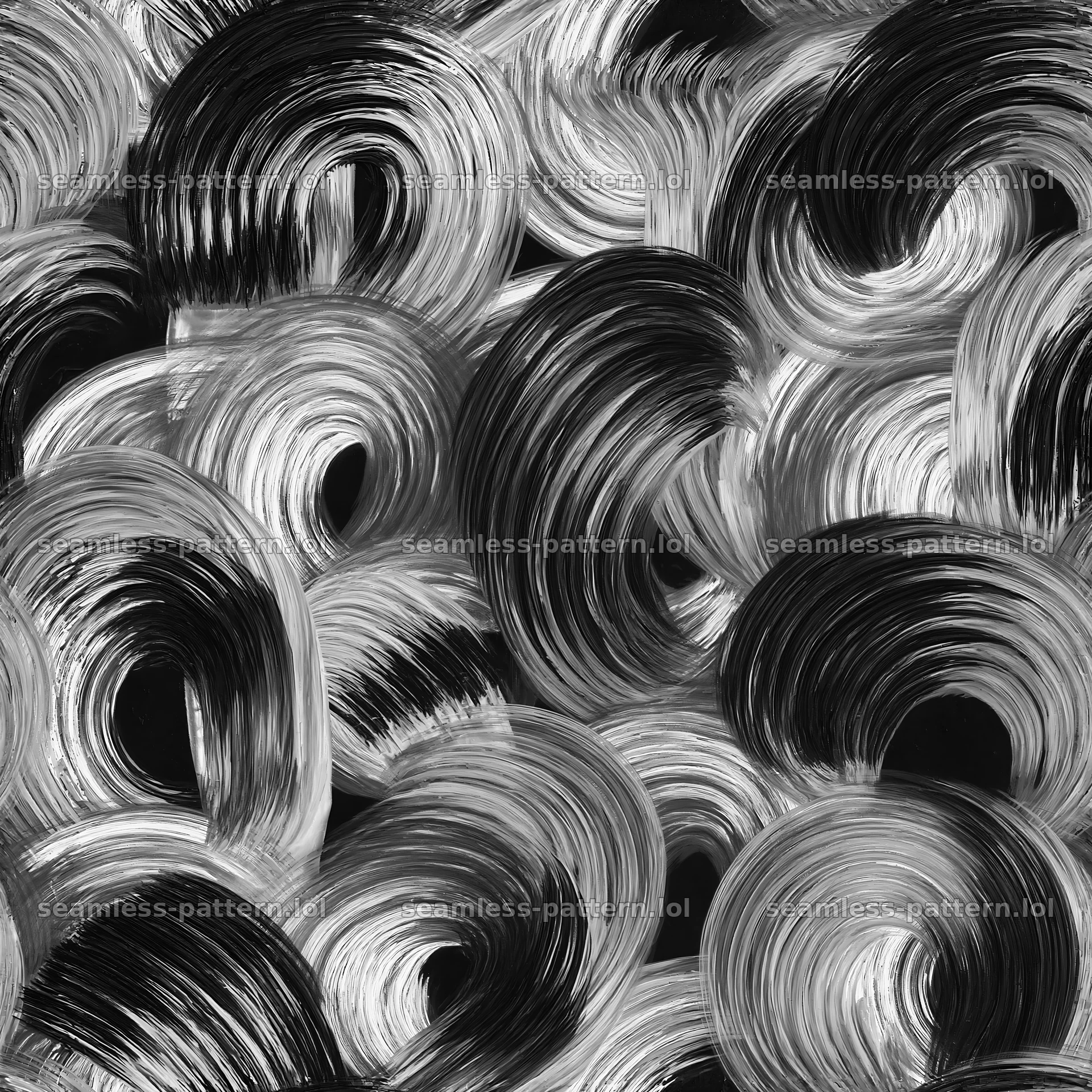 High contrast acrylic brushstroke seamless pattern seamless pattern