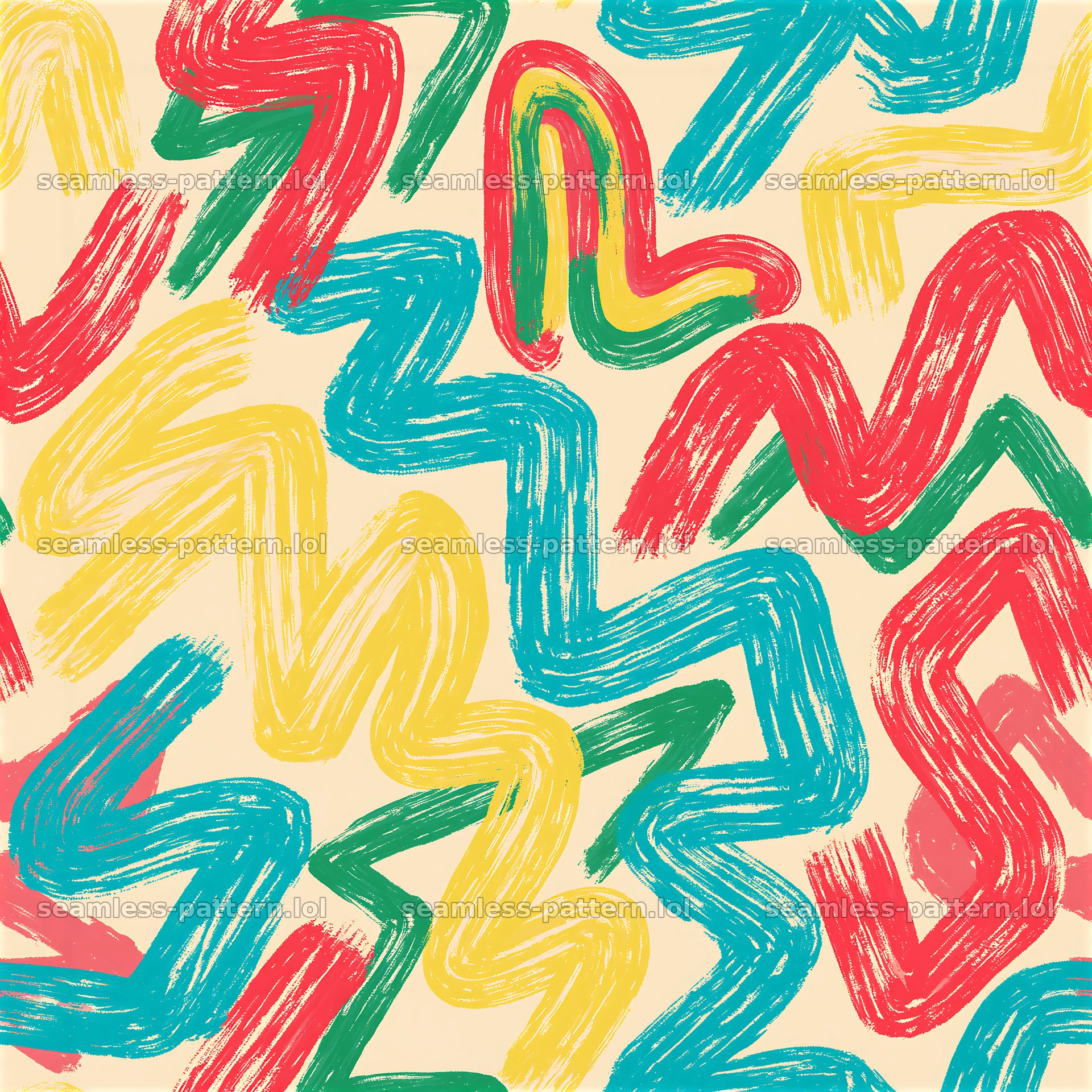 Colorful chalk marks seamless pattern in various vibrant colors — seamless tileable pattern at 8192x8192