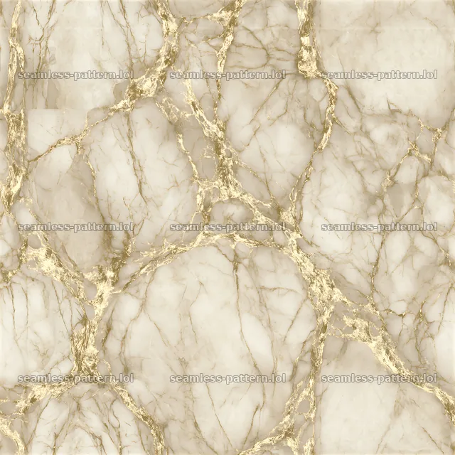 Seamless antique gold veined marble texture with detailed patterns — seamless tileable pattern