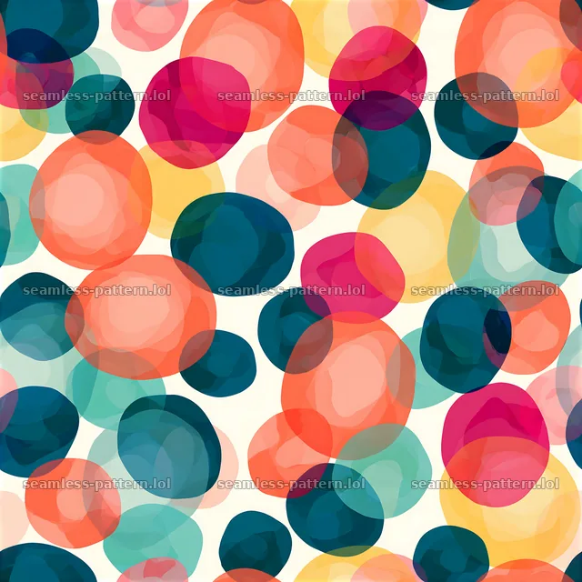 Colorful irregular spots seamless pattern fills the area with hues — seamless tileable pattern