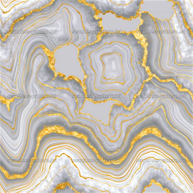 Seamless marble pattern with gold veins for fabric — seamless tileable pattern