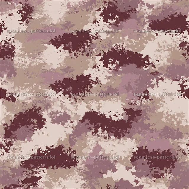 Purple desert camouflage repeat pattern with muted colors and texture — seamless tileable pattern