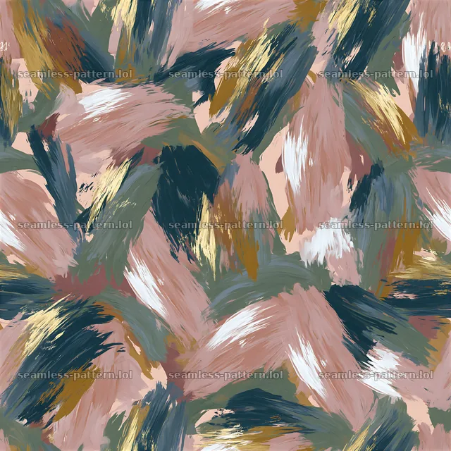 Bold acrylic paint smear texture tileable texture in multiple colors — seamless tileable pattern